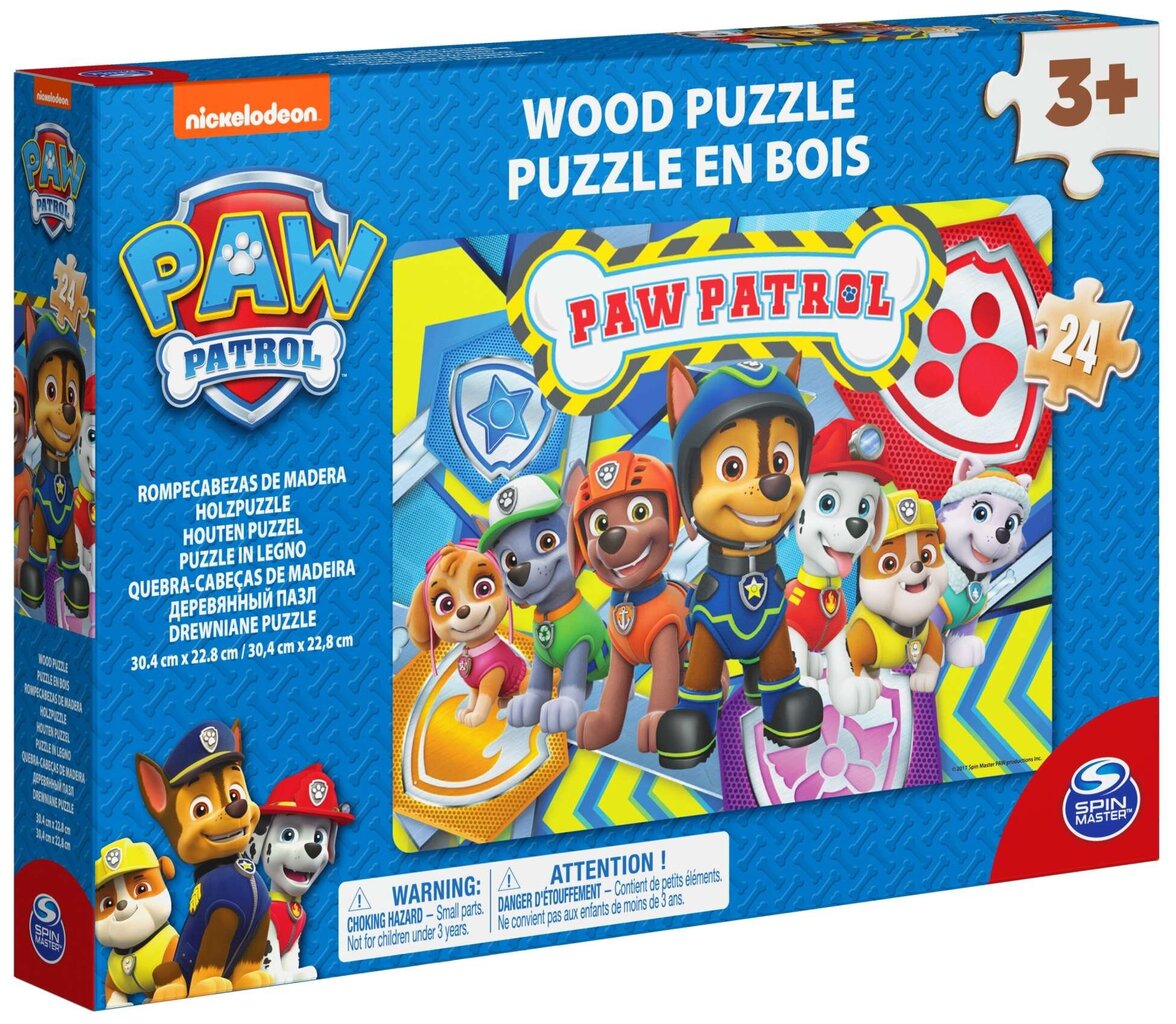 Dėlionė Spin Master Paw Patrol, 24 d. kaina ir informacija | Dėlionės (puzzle) | pigu.lt