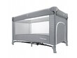 Kelioninė lovytė - maniežas Moby-System, 126x68 cm, gray kaina ir informacija | Maniežai vaikams | pigu.lt