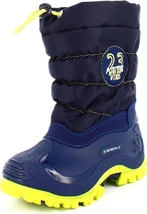 Guminiai batai berniukams Spirale F09768SPI, mėlyni kaina ir informacija | Guminiai batai vaikams | pigu.lt