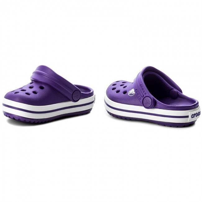 Šlepetės berniukams Crocs 204537-50L, violetinės kaina ir informacija | Šlepetės, kambario avalynė vaikams | pigu.lt