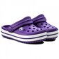 Šlepetės berniukams Crocs 204537-50L, violetinės kaina ir informacija | Šlepetės, kambario avalynė vaikams | pigu.lt