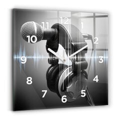 Sieninis laikrodis Mikrofonas Ir Ausinės цена и информация | Часы | pigu.lt