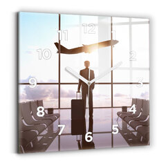 Sieninis laikrodis Žmogus Oro Uoste kaina ir informacija | Laikrodžiai | pigu.lt