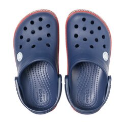 Šlepetės berniukams Crocs 206552-485, mėlynos kaina ir informacija | Šlepetės, kambario avalynė vaikams | pigu.lt