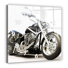 Sieninis laikrodis Juodasis Motociklas kaina ir informacija | Laikrodžiai | pigu.lt