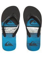 Šlepetės berniukams Quiksilver AQBL100551 XKBK, juodos цена и информация | Детские тапочки, домашняя обувь | pigu.lt