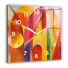 Sieninis laikrodis Meno Dekoravimo Abstrakcija kaina ir informacija | Laikrodžiai | pigu.lt