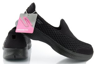 Laisvalaikio batai mergaitėms Skechers 81118L/BBK, juodi kaina ir informacija | Sportiniai batai vaikams | pigu.lt