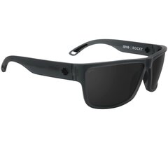 Солнцезащитные очки SPY Optic Rocky, прозрачные серо-металлические с черными поляризационными линзами цена и информация | Солнцезащитные очки для мужчин | pigu.lt