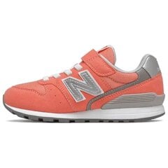 Sportiniai batai mergaitėms New Balance YV996CCP, raudoni kaina ir informacija | Sportiniai batai vaikams | pigu.lt