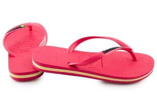 Šlepetės mergaitėms Havaianas 151070, rožiniai цена и информация | Детские тапочки, домашняя обувь | pigu.lt