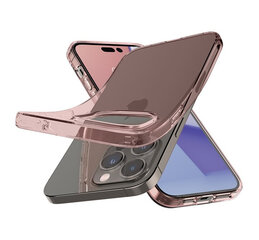 "Spigen Crystal Flex" "Apple iPhone 14 Pro Max Rose Crystal" dėklas, rožinis permatomas kaina ir informacija | Telefono dėklai | pigu.lt