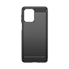 „Carbon“ твердый силиконовый чехол (TPU) - черный (Nokia 5.1 Plus 2018) цена и информация | Чехлы для телефонов | pigu.lt