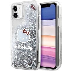 Hello Kitty Liquid Glitter Charms Case kaina ir informacija | Telefono dėklai | pigu.lt