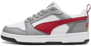 Puma Обувь Rebound V6 Lo Jr White Grey Red 393833 09 393833 09/6 цена и информация | Детская спортивная обувь | pigu.lt