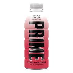 Izotoninis gėrimas Prime UK Cherry freeze, 500ml kaina ir informacija | Gaivieji gėrimai | pigu.lt