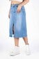 Džinsinis sijonas moterims G-smack M433, mėlynas цена и информация | Sijonai | pigu.lt
