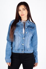 Джинсовая женская куртка G-smack M445, синий цена и информация | Женские пиджаки | pigu.lt