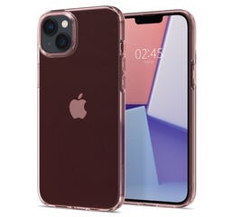 "Spigen Crystal Flex" "Apple iPhone 14 Rose Crystal" dėklas, permatomai rožinės spalvos цена и информация | Чехлы для телефонов | pigu.lt