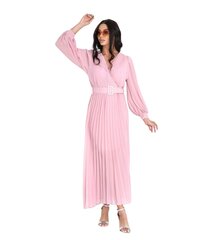 Женское платье 232586 05, серо-розовый 232586*05-ONE цена и информация | Платья | pigu.lt