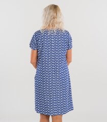 Hansmark женское платье Jorjen 68139*01, джинсовый/бежевый 4741653095581 цена и информация | Платья | pigu.lt