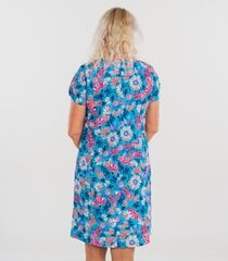 Hansmark женское платье Jorjen 68162*01, петроль/розовый 4741653097066 цена и информация | Платья | pigu.lt