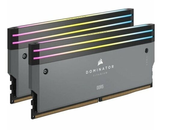 Corsair Dominator Titanium RGB (CMP64GX5M2B6000Z30) kaina ir informacija | Operatyvioji atmintis (RAM) | pigu.lt