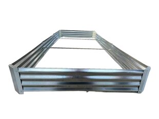 Cinkuota metalinė lysvė Agronom 200x100x20cm kaina ir informacija | Šiltnamiai | pigu.lt