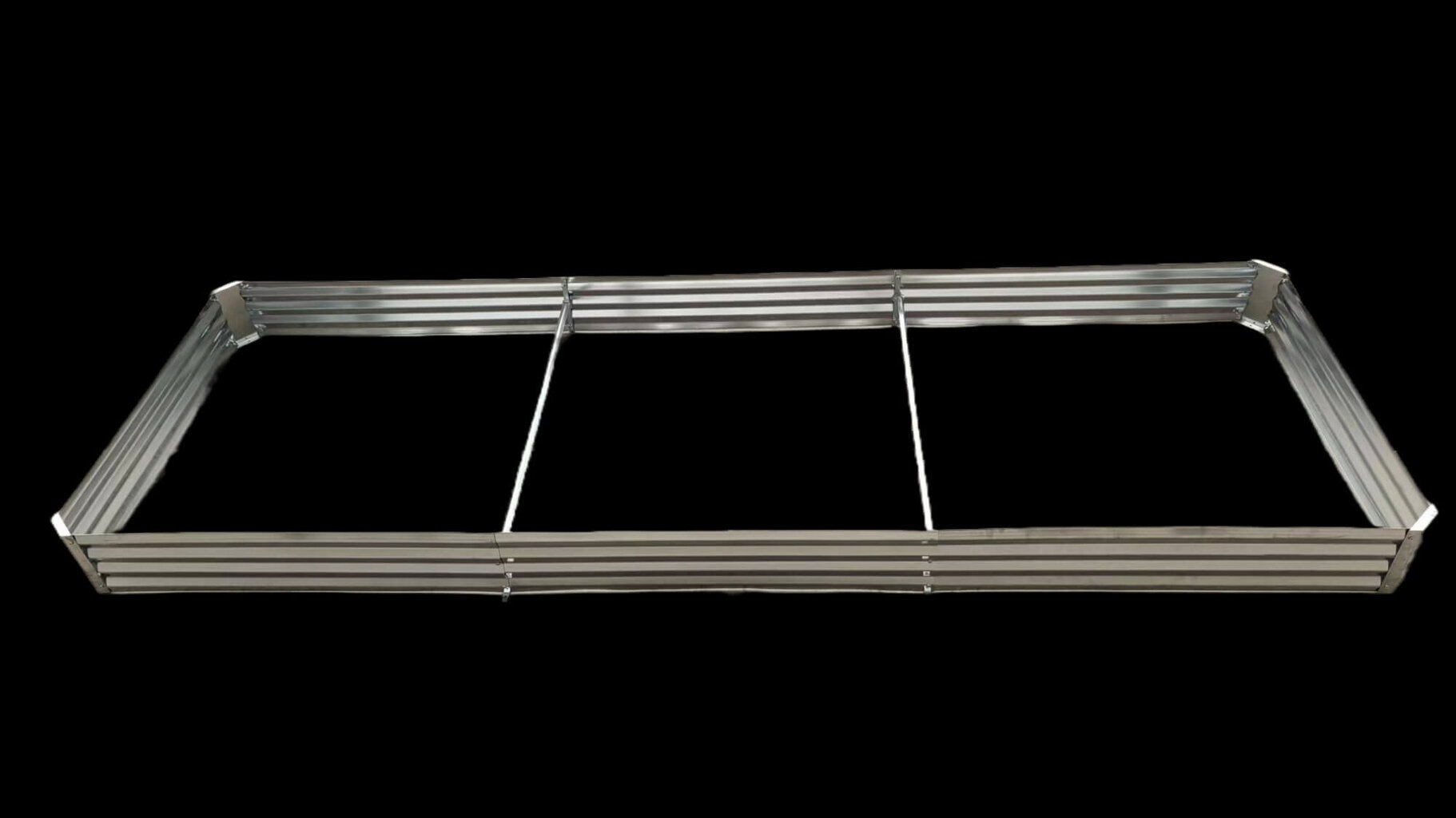 Cinkuota metalinė lysvė Agronom 400x100x20cm kaina ir informacija | Šiltnamiai | pigu.lt
