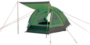 трехместная палатка, зеленая цена и информация | Палатки | pigu.lt