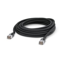 Ubiquiti UACC-Cable-Patch-Outdoor-8m-BK | LAN Patchcord | Outdoor, Cat.5e STP, 8 м, черный цена и информация | Кабели и провода | pigu.lt