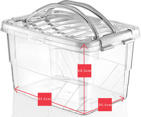 универсальный контейнер объемом 5 л с крышкой цена и информация | Посуда для хранения еды | pigu.lt