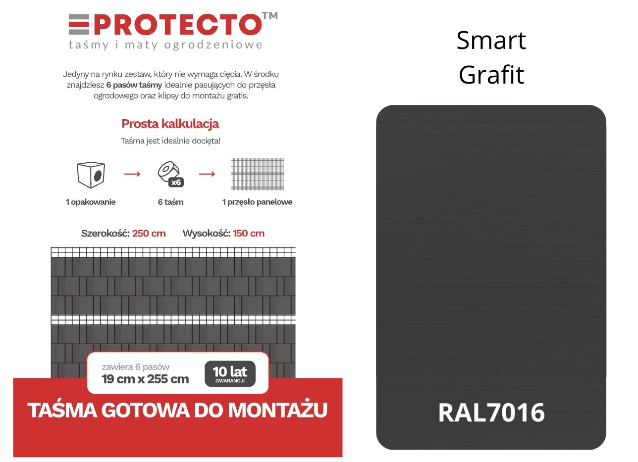 Tvoros juosta , pilka kaina ir informacija | Tvoros ir jų priedai | pigu.lt