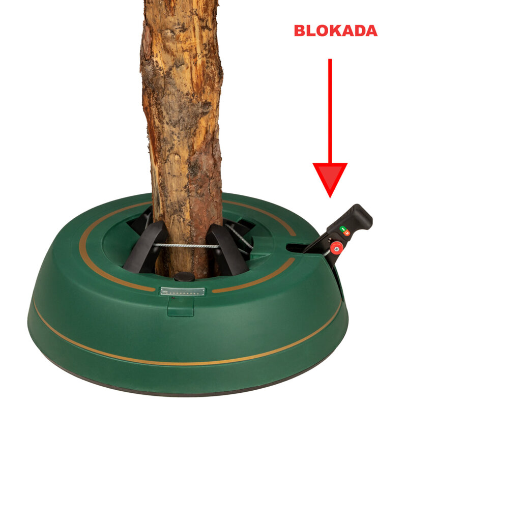 Kalėdinės eglutės stovas Kamai Select, 2.5 m ilgio eglutei цена и информация | Eglutės, vainikai, stovai | pigu.lt