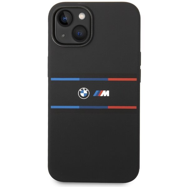 BMW Hardcase M Silicone Tricolor Lines kaina ir informacija | Telefono dėklai | pigu.lt