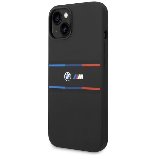 BMW Hardcase M Silicone Tricolor Lines kaina ir informacija | Telefono dėklai | pigu.lt