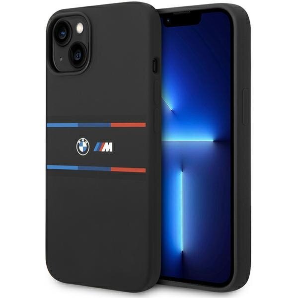 BMW Hardcase M Silicone Tricolor Lines kaina ir informacija | Telefono dėklai | pigu.lt