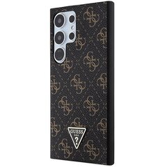 Guess GUHCS24LPG4GPK S24 Ultra S928 czarny|black hardcase 4G Triangle цена и информация | Чехлы для телефонов | pigu.lt