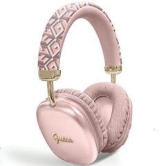 Guess słuchawki nauszne Bluetooth GUBHK1GCTCSP różowy|pink Gcube Metallic Script Logo цена и информация | Наушники | pigu.lt