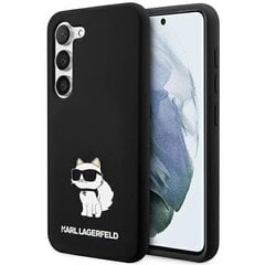 Karl Lagerfeld KLHCS24SSNCHBCK S24 S921 hardcase czarny|black Silicone Choupette цена и информация | Чехлы для телефонов | pigu.lt