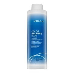 Plaukų šampūnas dažai Joico Color Balance Blue Shampoo, mėlyna, 1000 ml kaina ir informacija | Plaukų dažai | pigu.lt