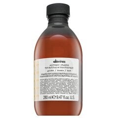 Dažantis šampūnas Davines Alchemic Shampoo For Natural & Coloured Hair Golden, medaus ir šiltų atspalvių plaukams, 280 ml kaina ir informacija | Plaukų dažai | pigu.lt