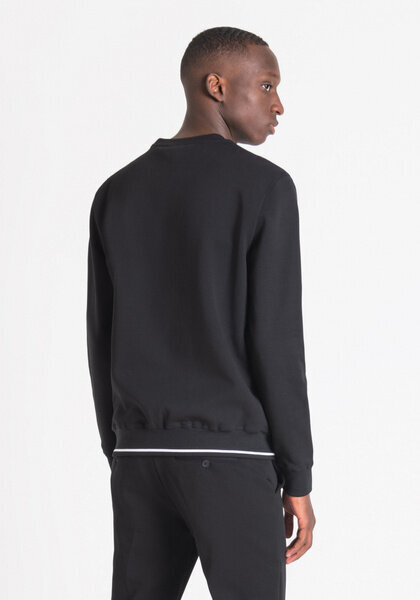 Bluzonas vyrams Antony Morato 35461-7, juodas цена и информация | Džemperiai vyrams | pigu.lt