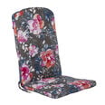 Kėdės pagalvė Patio Szafir, pilka/rožinė