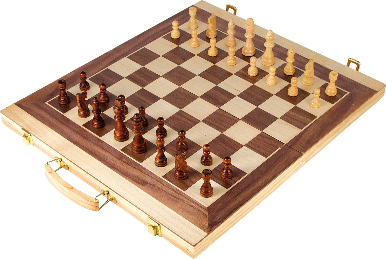 Šachmatų ir nardų stalo žaidimo rinkinys Small Foot цена и информация | Stalo žaidimai, galvosūkiai | pigu.lt
