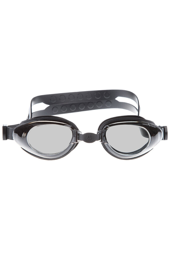 Plaukimo akiniai Mad Wave Raptor, juodi kaina ir informacija | Plaukimo akiniai | pigu.lt