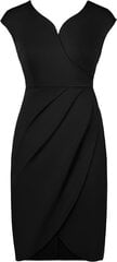 Длинное женское платье Tanmolo, черное цена и информация | Платья | pigu.lt
