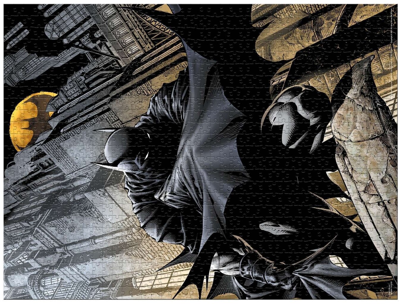 Dėlionė Winning Moves Batman, 1000 d. цена и информация | Dėlionės (puzzle) | pigu.lt
