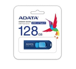 Adata ACHO-UC300-128G-RNB/BU kaina ir informacija | USB laikmenos | pigu.lt