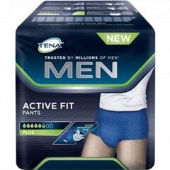Sauskelnės-kelnaitės vyrams Tena Men Pants Plus S/M, 9 vnt. kaina ir informacija | Sauskelnės, įklotai, paklotai suaugusiems | pigu.lt